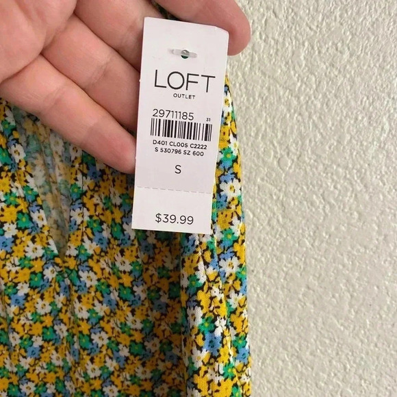 🆕Loft Floral Peplum Tank Top S🆕 - Picture 13 of 13